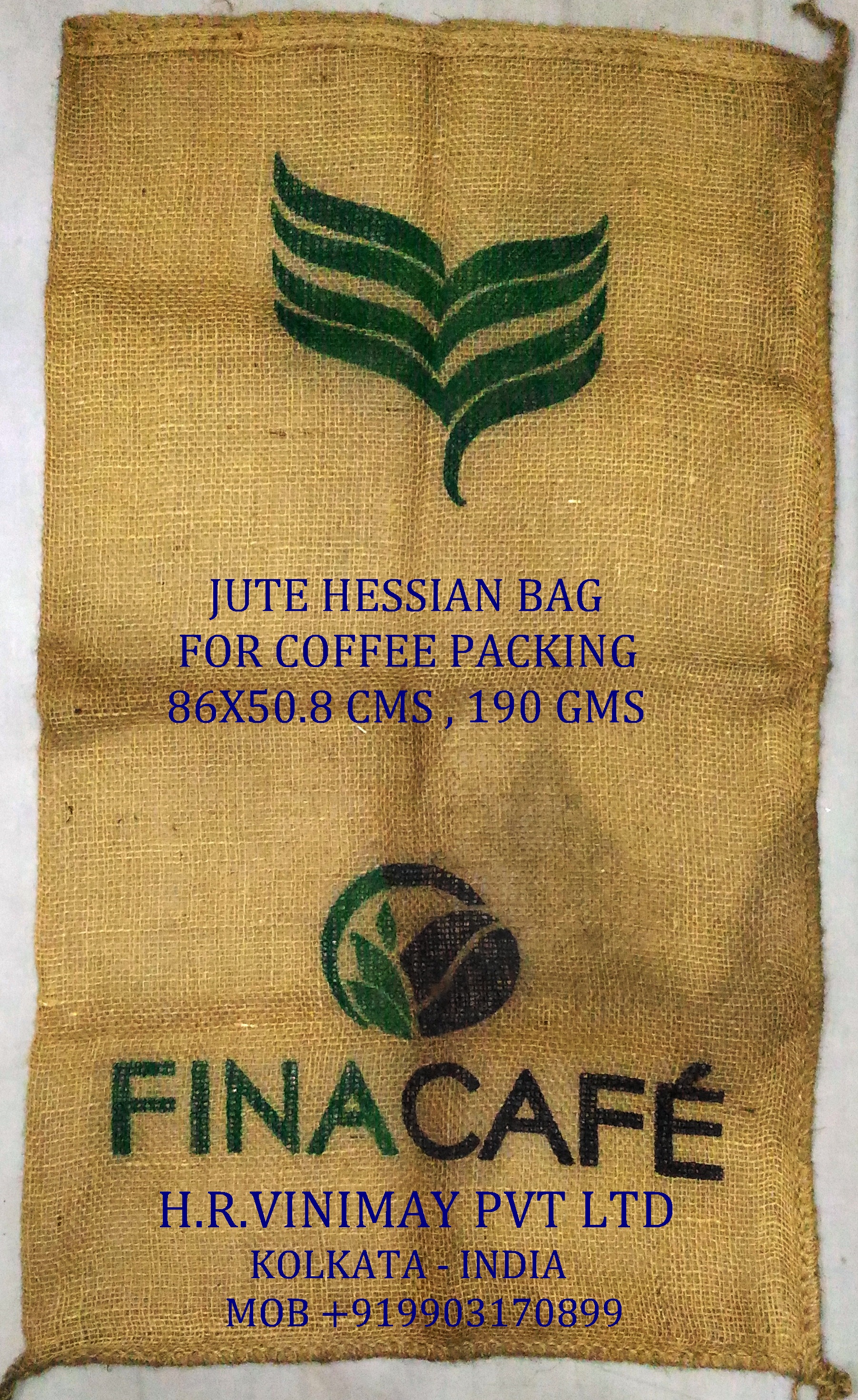 Hessian Coffee Bag